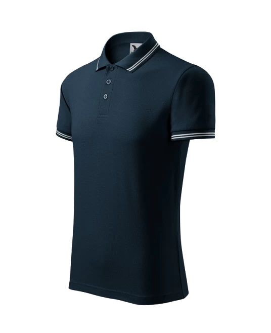 Tricou polo barbati, 200g/m2, Malfini Urban 219, Bleumarin Tricou polo barbati, 200g/m2, Malfini Urban 219, Bleumarin