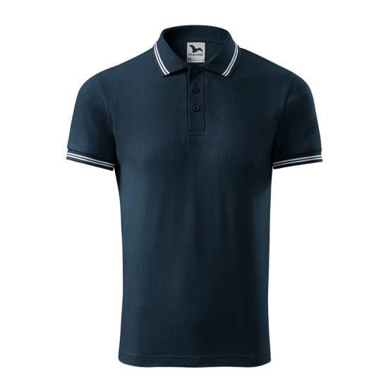 Tricou polo barbati, 200g/m2, Malfini Urban 219, Bleumarin Tricou polo barbati, 200g/m2, Malfini Urban 219, Bleumarin