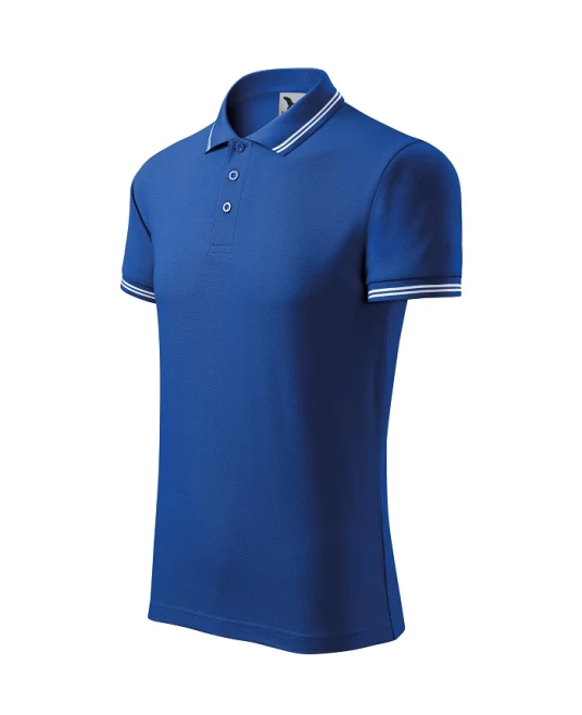 Tricou polo barbati, 200g/m2, Malfini Urban 219, Albastru regal Tricou polo barbati, 200g/m2, Malfini Urban 219, Albastru regal
