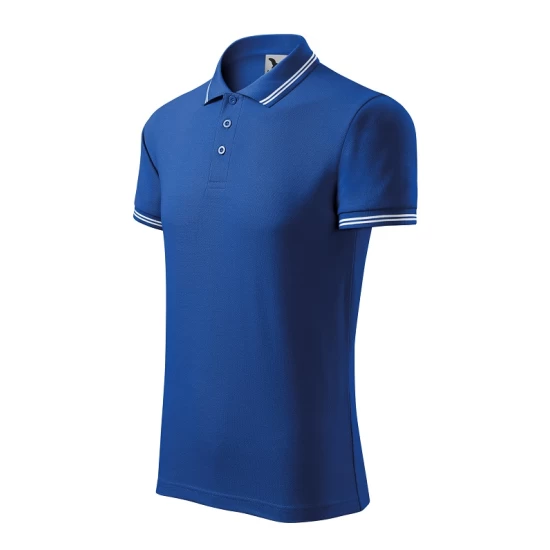 Tricou polo barbati, 200g/m2, Malfini Urban 219, Albastru regal Tricou polo barbati, 200g/m2, Malfini Urban 219, Albastru regal