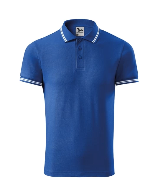 Tricou polo barbati, 200g/m2, Malfini Urban 219, Albastru regal