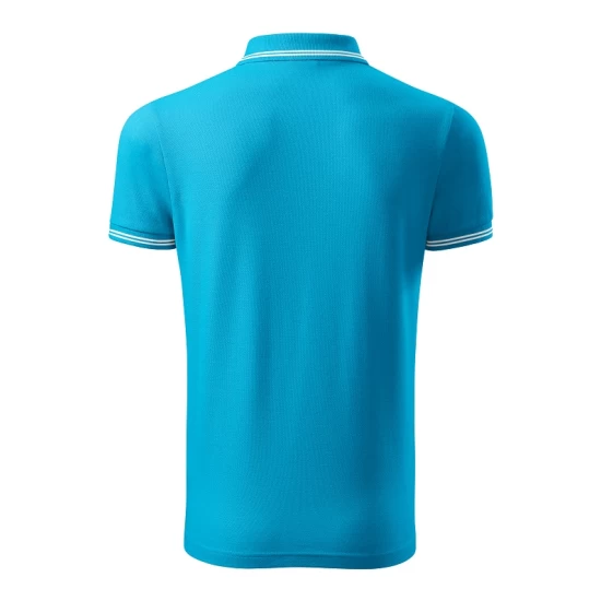 Tricou polo barbati, 200g/m2, Malfini Urban 219, Turcoaz Tricou polo barbati, 200g/m2, Malfini Urban 219, Turcoaz
