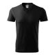 Tricou barbati V-neck 102 Malfini, bumbac 160g/m2 Negru Tricou barbati V-neck 102 Malfini, bumbac 160g/m2 Negru