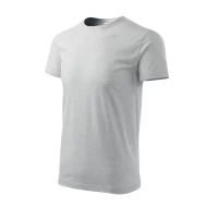 Tricou premium bumbac 160g/m2 , finisaj cu silicon, Malfini Basic 129 Gri deschis