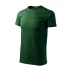 Tricou premium bumbac 160g/m2 , finisaj cu silicon, Malfini Basic 129 Verde sticla