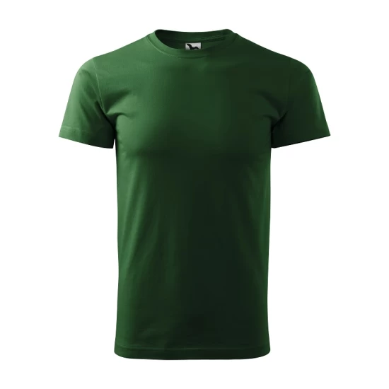 Tricou premium bumbac 160g/m2 , finisaj cu silicon, Malfini Basic 129 Verde sticla Tricou premium bumbac 160g/m2 , finisaj cu silicon, Malfini Basic 129 Verde sticla