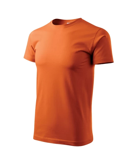 Tricou premium bumbac 160g/m2 , finisaj cu silicon, Malfini Basic 129 Portocaliu Tricou premium bumbac 160g/m2 , finisaj cu silicon, Malfini Basic 129 Portocaliu