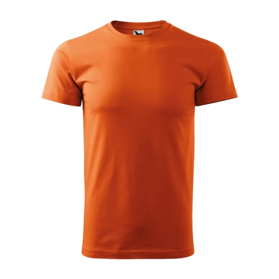 Tricou premium bumbac 160g/m2 , finisaj cu silicon, Malfini Basic 129 Portocaliu Tricou premium bumbac 160g/m2 , finisaj cu silicon, Malfini Basic 129 Portocaliu
