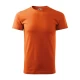 Tricou premium bumbac 160g/m2 , finisaj cu silicon, Malfini Basic 129 Portocaliu Tricou premium bumbac 160g/m2 , finisaj cu silicon, Malfini Basic 129 Portocaliu