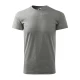 Tricou premium bumbac 160g/m2 , finisaj cu silicon, Malfini Basic 129 Gri inchis Tricou premium bumbac 160g/m2 , finisaj cu silicon, Malfini Basic 129 Gri inchis