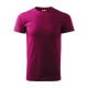 Tricou premium bumbac 160g/m2 , finisaj cu silicon, Malfini Basic 129 Roz fucsia Tricou premium bumbac 160g/m2 , finisaj cu silicon, Malfini Basic 129 Roz fucsia