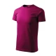 Tricou premium bumbac 160g/m2 , finisaj cu silicon, Malfini Basic 129 Roz fucsia Tricou premium bumbac 160g/m2 , finisaj cu silicon, Malfini Basic 129 Roz fucsia