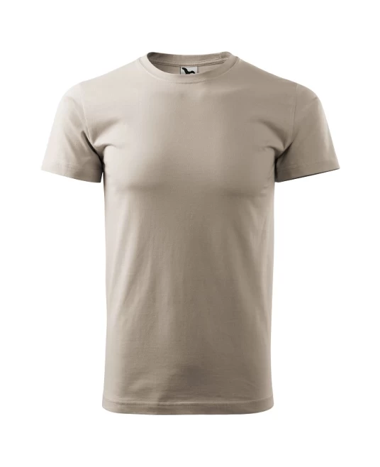 Tricou premium bumbac 160g/m2 , finisaj cu silicon, Malfini Basic 129 Gri ice