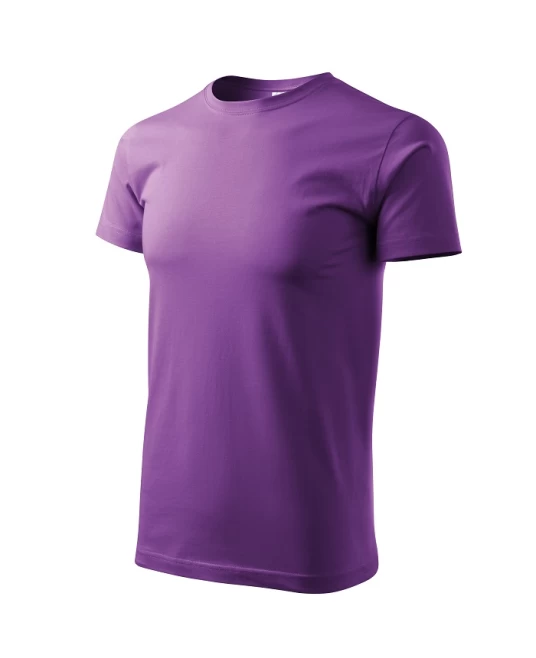 Tricou premium bumbac 160g/m2 , finisaj cu silicon, Malfini Basic 129 Violet