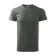 Tricou premium bumbac 160g/m2 , finisaj cu silicon, Malfini Basic 129 Gri ardezie Tricou premium bumbac 160g/m2 , finisaj cu silicon, Malfini Basic 129 Gri ardezie