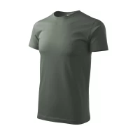 Tricou premium bumbac 160g/m2 , finisaj cu silicon, Malfini Basic 129  Gri ardezie