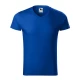 Tricou barbati 180g/m2, bumbac 146 Slim Fit V-neck Albastru regal Tricou barbati 180g/m2, bumbac 146 Slim Fit V-neck Albastru regal