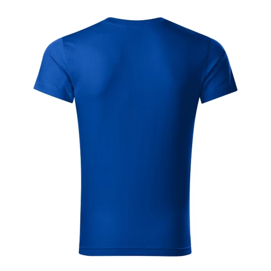 Tricou barbati 180g/m2, bumbac 146 Slim Fit V-neck Albastru regal Tricou barbati 180g/m2, bumbac 146 Slim Fit V-neck Albastru regal
