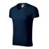 Tricou barbati 180g/m2, bumbac 146 Slim Fit V-neck Bleumarin