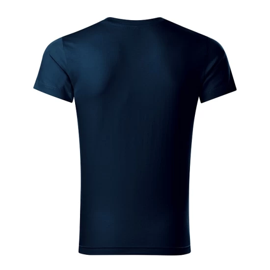 Tricou barbati 180g/m2, bumbac 146 Slim Fit V-neck Bleumarin Tricou barbati 180g/m2, bumbac 146 Slim Fit V-neck Bleumarin