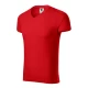 Tricou barbati 180g/m2, bumbac 146 Slim Fit V-neck Rosu Tricou barbati 180g/m2, bumbac 146 Slim Fit V-neck Rosu