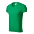 Tricou barbati 180g/m2, bumbac 146 Slim Fit V-neck Verde mediu