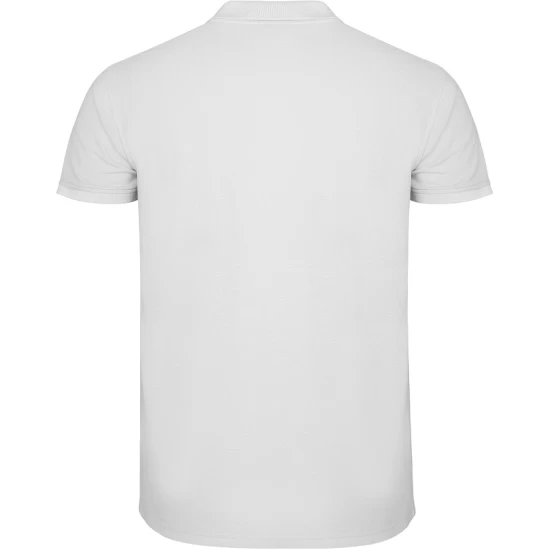 Tricou polo premium barbati, Star bumbac 200g/mp, Alb Tricou polo premium barbati, Star bumbac 200g/mp, Alb