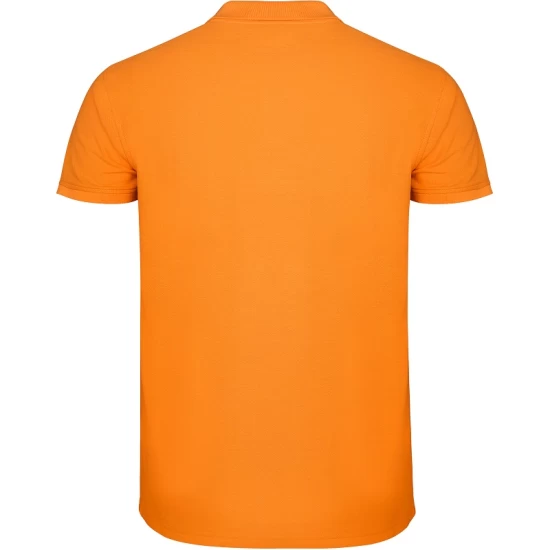 Tricou polo premium barbati, bumbac 200g/mp, Portocaliu Tricou polo premium barbati, bumbac 200g/mp, Portocaliu