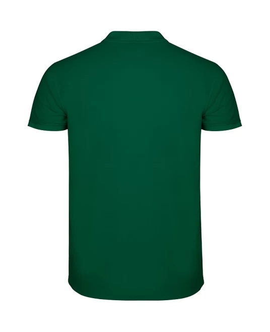 Tricou polo premium barbati, bumbac 200g/mp, Verde sticla