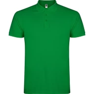 Tricou polo premium barbati, bumbac 200g/mp, Verde tropical