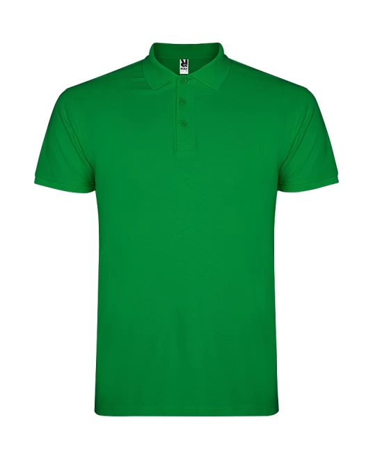 Tricou polo premium barbati, bumbac 200g/mp, Verde tropical Tricou polo premium barbati, bumbac 200g/mp, Verde tropical