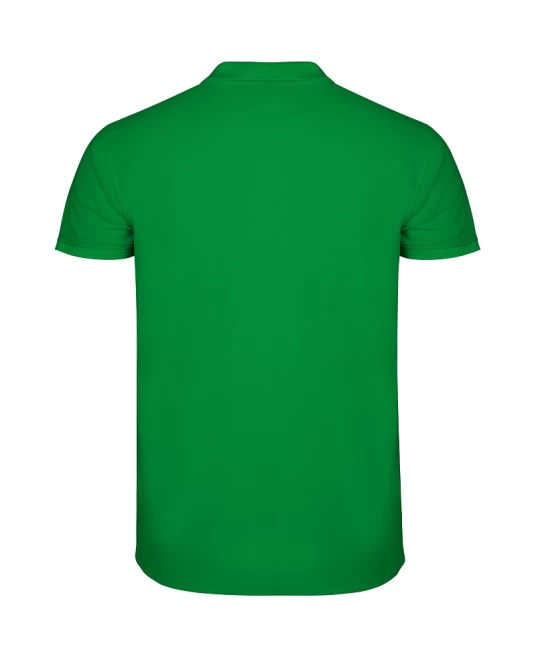 Tricou polo premium barbati, bumbac 200g/mp, Verde tropical