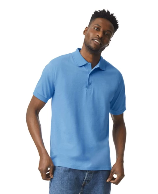 Tricou polo dryblend Gildan, 203g/m2, Albastru deschis Tricou polo dryblend Gildan, 203g/m2, Albastru deschis
