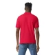 Tricou polo dryblend Gildan, 203g/m2, Rosu Tricou polo dryblend Gildan, 203g/m2, Rosu