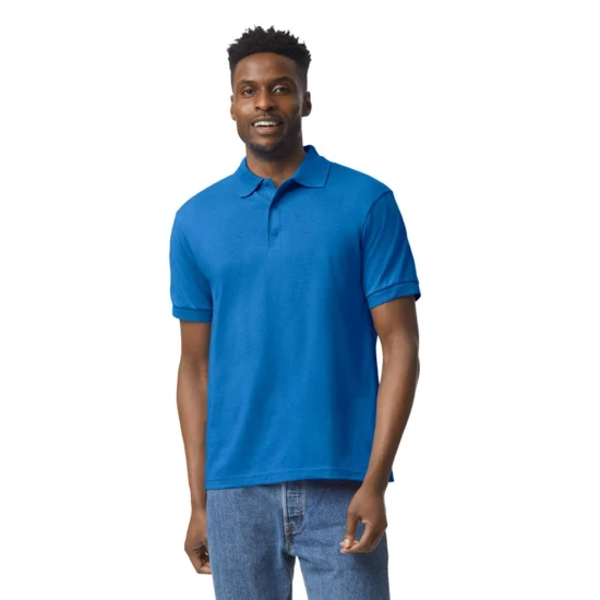 Tricou polo dryblend Gildan, 203g/m2, Albastru regal Tricou polo dryblend Gildan, 203g/m2, Albastru regal