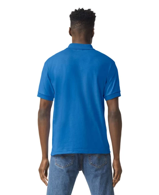 Tricou polo dryblend Gildan, 203g/m2, Albastru regal