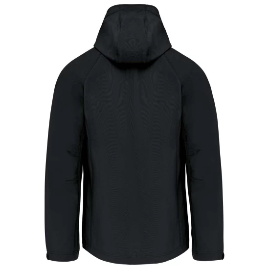 Softshell Kariban cu gluga detasabila, Negru Softshell Kariban cu gluga detasabila, Negru