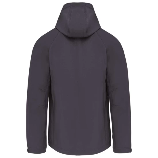 Softshell Kariban cu gluga detasabila, Gri inchis Softshell Kariban cu gluga detasabila, Gri inchis