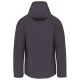 Softshell Kariban cu gluga detasabila, Gri inchis Softshell Kariban cu gluga detasabila, Gri inchis