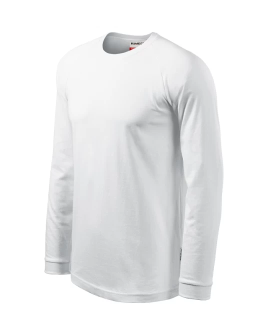 Tricou maneca lunga si manseta, 180g/m2, Alb Tricou maneca lunga si manseta, 180g/m2, Alb
