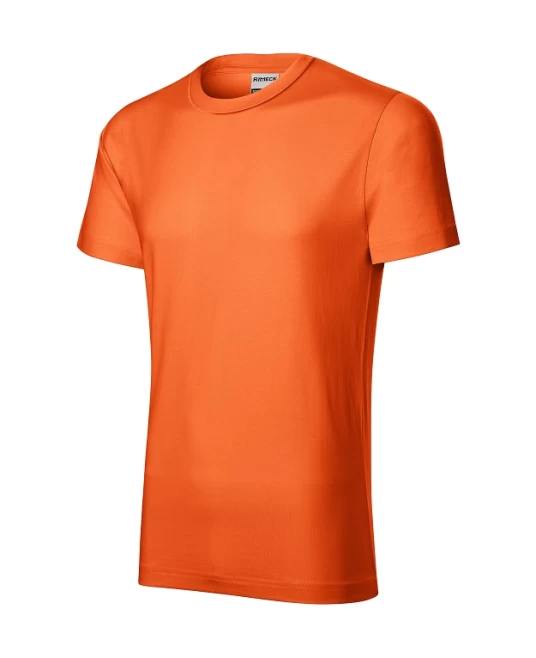 Tricou maneca scurta barbati 160g/m2 din bumbac R01 Resist, Portocaliu Tricou maneca scurta barbati 160g/m2 din bumbac R01 Resist, Portocaliu