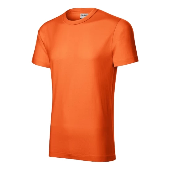 Tricou maneca scurta barbati 160g/m2 din bumbac R01 Resist, Portocaliu Tricou maneca scurta barbati 160g/m2 din bumbac R01 Resist, Portocaliu