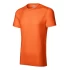 Tricou maneca scurta barbati 160g/m2 din bumbac R01 Resist, Portocaliu