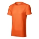 Tricou maneca scurta barbati 160g/m2 din bumbac R01 Resist, Portocaliu Tricou maneca scurta barbati 160g/m2 din bumbac R01 Resist, Portocaliu