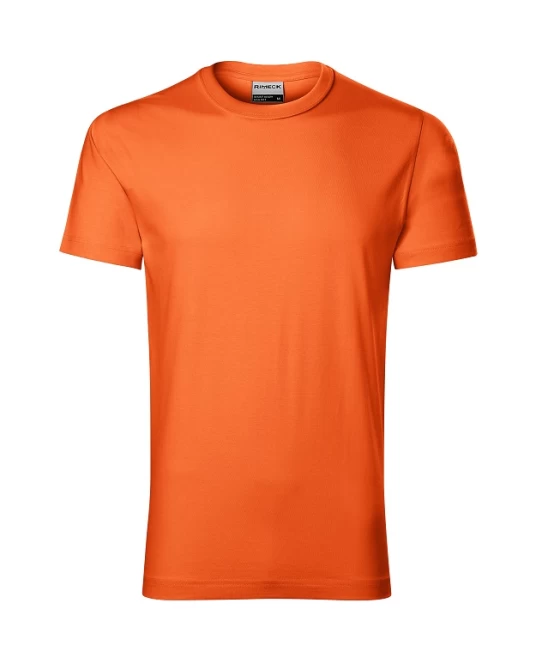 Tricou maneca scurta barbati 160g/m2 din bumbac R01 Resist, Portocaliu Tricou maneca scurta barbati 160g/m2 din bumbac R01 Resist, Portocaliu
