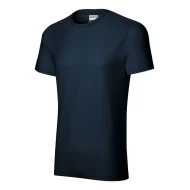 Tricou maneca scurta barbati 160g/m2 din bumbac R01 Resist, Bleumarin