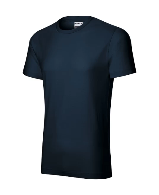 Tricou maneca scurta barbati 160g/m2 din bumbac R01 Resist, Bleumarin Tricou maneca scurta barbati 160g/m2 din bumbac R01 Resist, Bleumarin