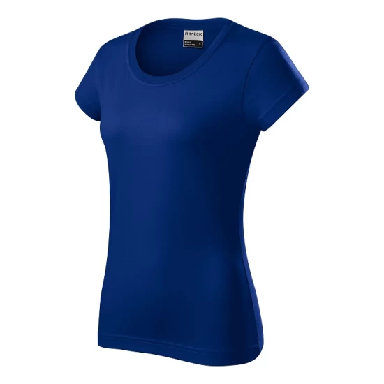 Tricou maneca scurta femei 160g/m2 din bumbac R02 Resist, Albastru regal Tricou maneca scurta femei 160g/m2 din bumbac R02 Resist, Albastru regal