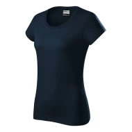 Tricou maneca scurta femei 160g/m2 din bumbac R02 Resist, Bleumarin