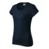 Tricou maneca scurta femei 160g/m2 din bumbac R02 Resist, Bleumarin